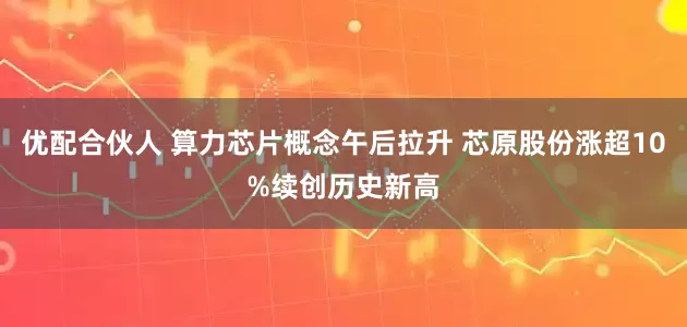 优配合伙人 算力芯片概念午后拉升 芯原股份涨超10%续创历史新高